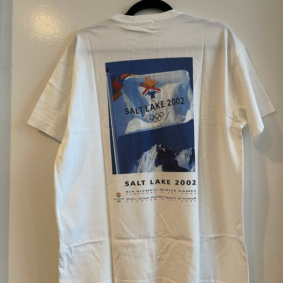 Kith x Olympics Salt Lake City 2002 Vintage Tee - White - Size M - NWT - Picture 3 of 5